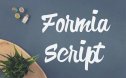 Formia Script