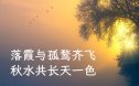 霞鹜臻楷